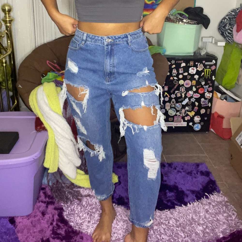 Misguided Distressed Jeans